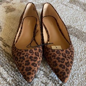 Express Leopard Flats